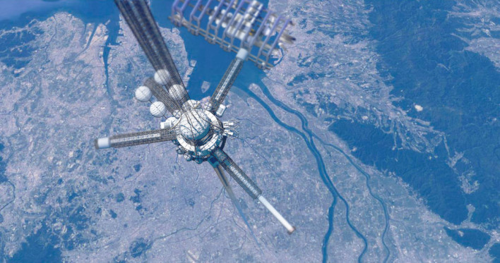 For now the space elevator will be restricted to Halo gameplay