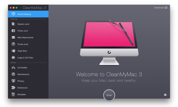 Smart Cleanup Welcome Screen