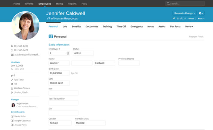 bamboohr hr software