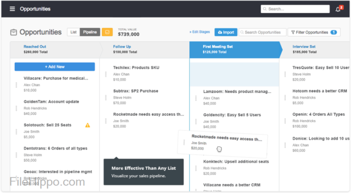 copper crm software