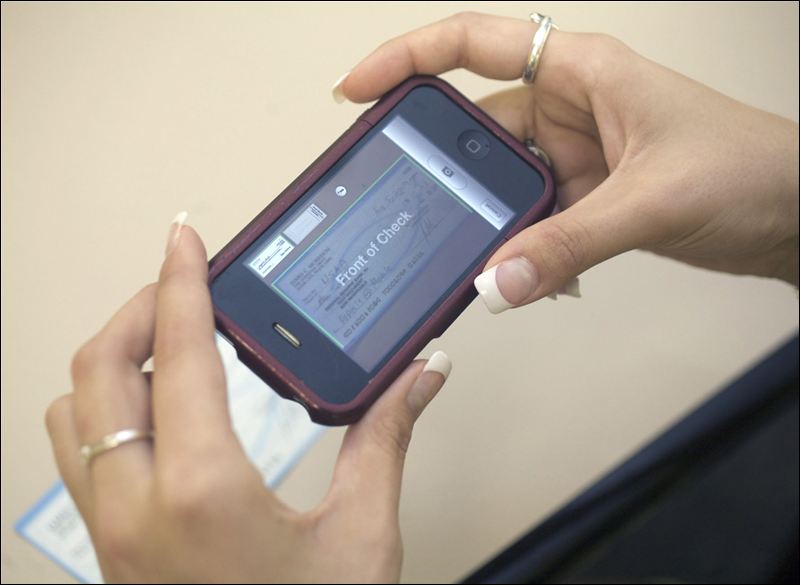 iPhone Remote Check Deposits