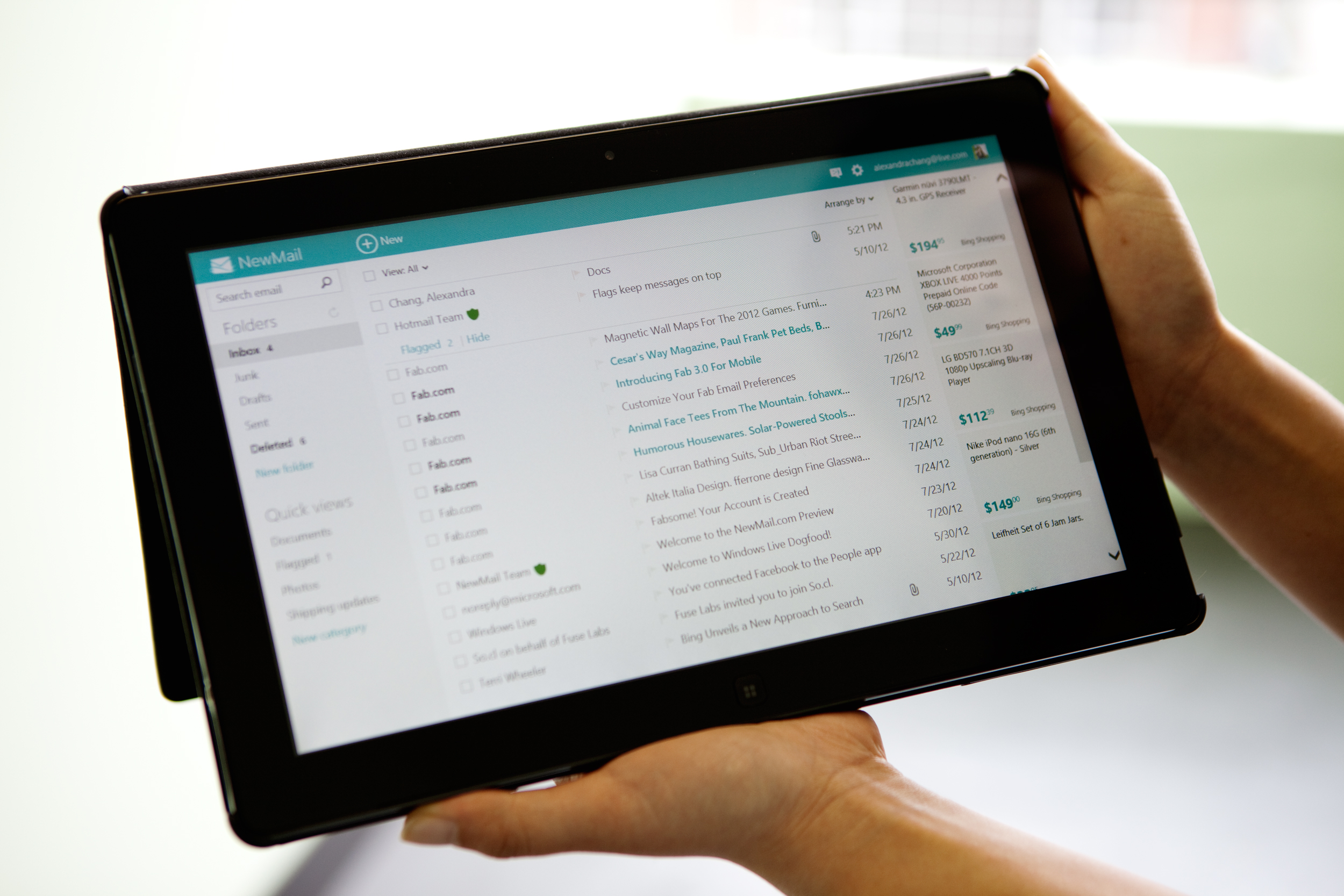 Outlook.com Fastest Growing Email Service