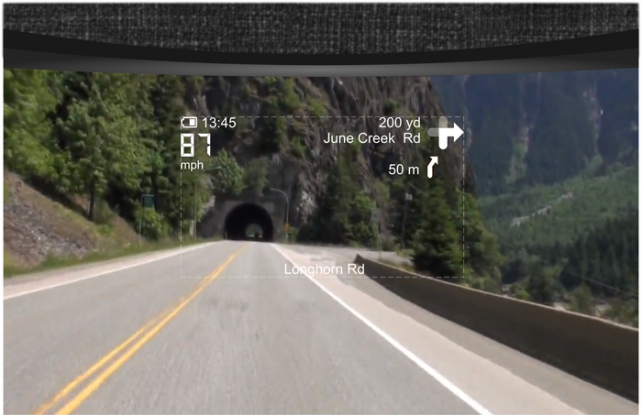 The Motorcycle Helmet That Thinks It’s Google Glass