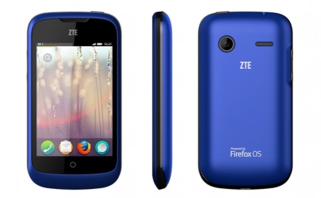 ZTE Open Runs Firefox OS & Will Be Sold On Ebay