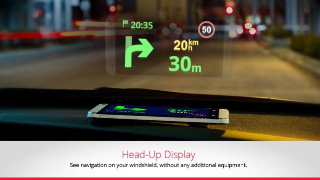 Get A HUD For Your Smartphone’s GPS