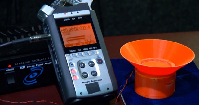 University Researchers Print 3D Speakers