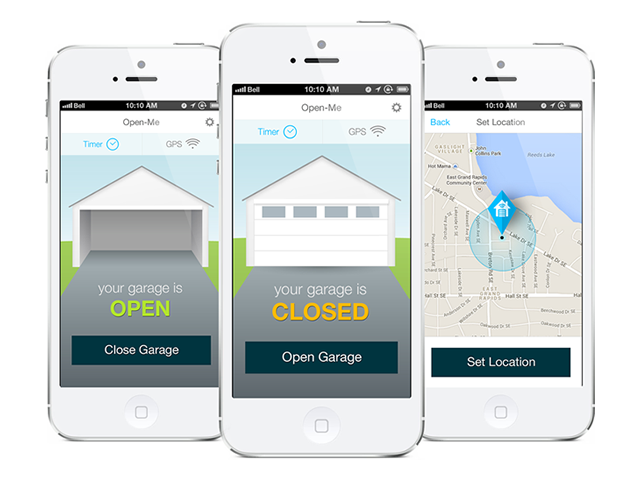 Control Your Garage Door With Open-Me App