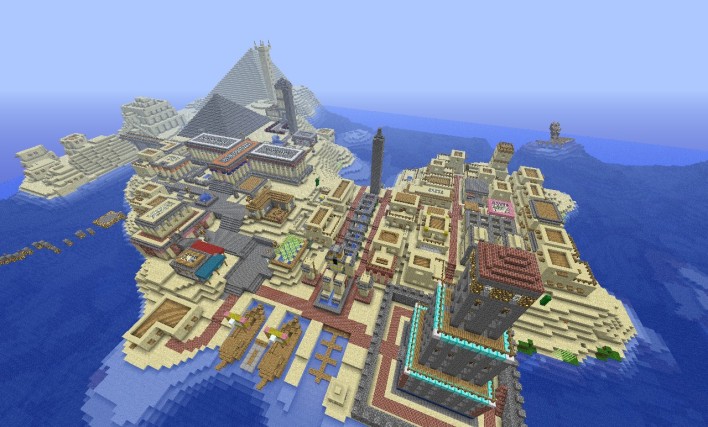 Denmark Fully Recreated in Minecraft