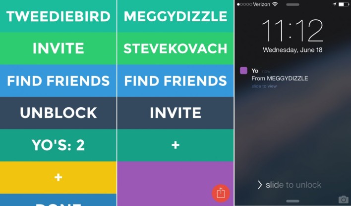 Yo: Most Useless iPhone App Ever Goes Viral!