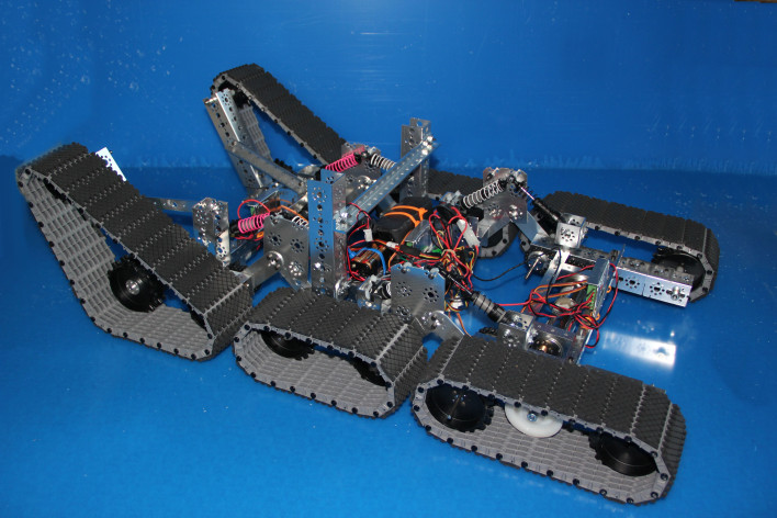 Ground Drone Project Launches Stair Climbing Robot