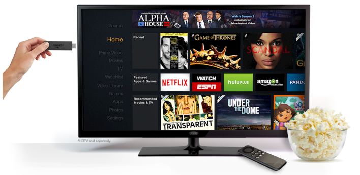 Amazon Announces Fire TV Stick, Chromecast Alternative‏