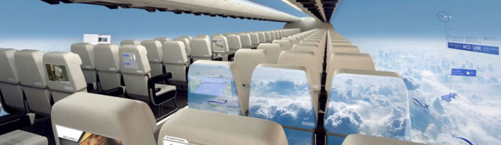 Windowless Plane Makes Flying Amazing But Terrifying