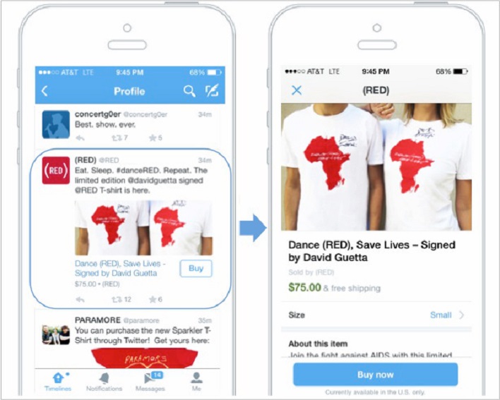 Twitter Buy Button to Launch Next Year‏