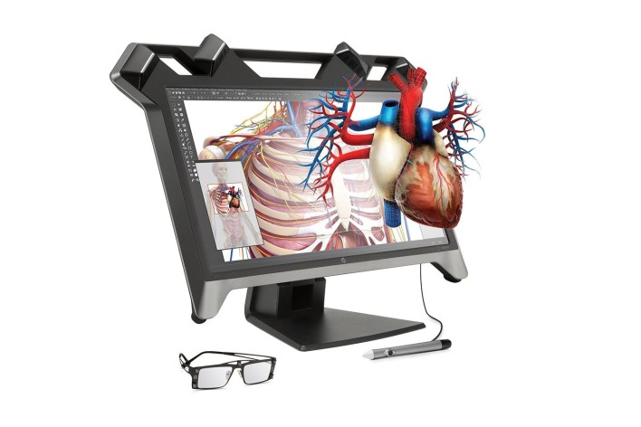 HP Zvr Virtual Reality Display