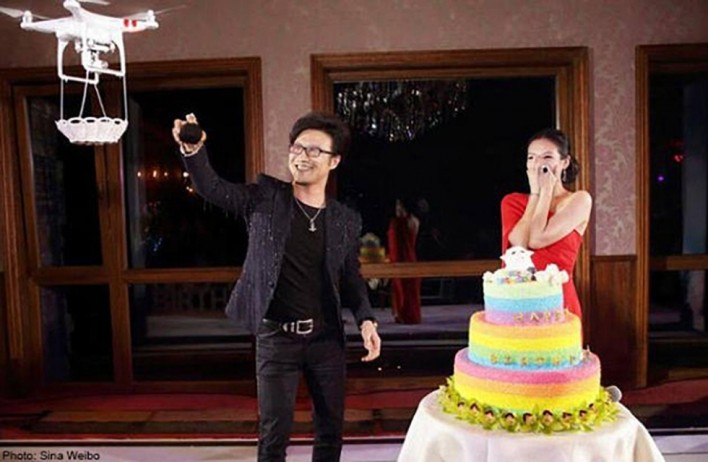 Crouching Tiger Actress Proposed To With A Drone