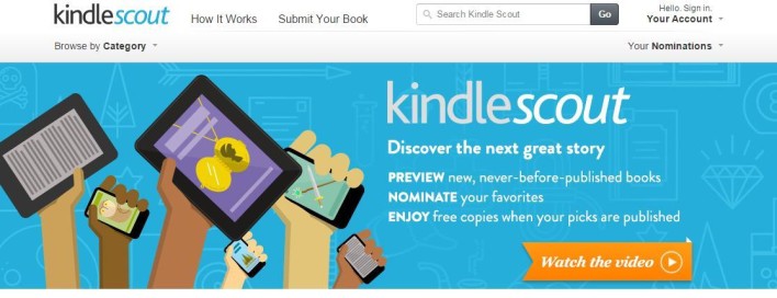 First 10 Kindle Scout Titles Available For Pre-Order