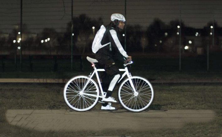 Volvo Designing Reflective Spray Paint