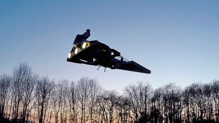 Star Wars Imperial Star Destroyer Seen Flying Over France
