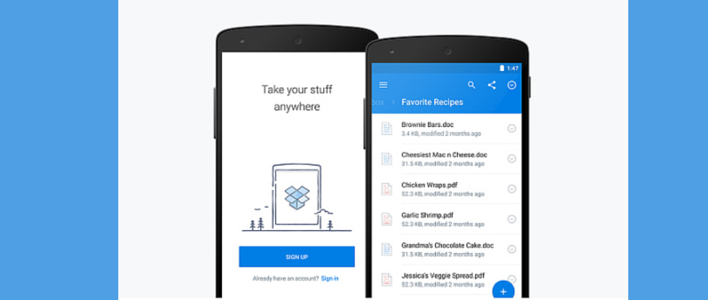 Dropbox Releases Refreshing New Android App