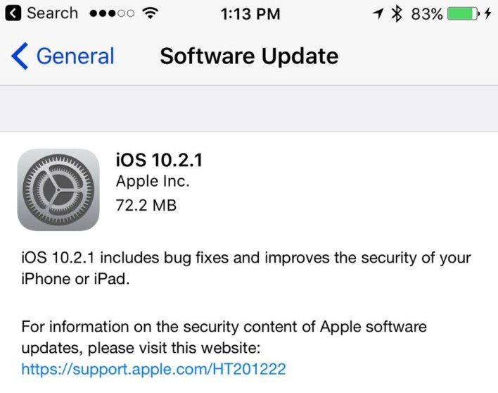 Update Your iOS Device Now