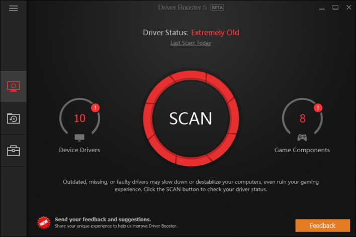 IOBit Release Driver Booster 5 beta