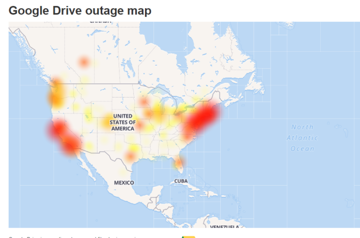 US Users Hit By Google Docs Outage