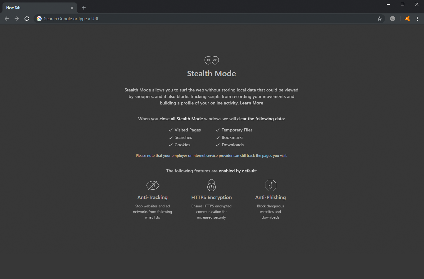 240119 avast secure browser review stealth mode