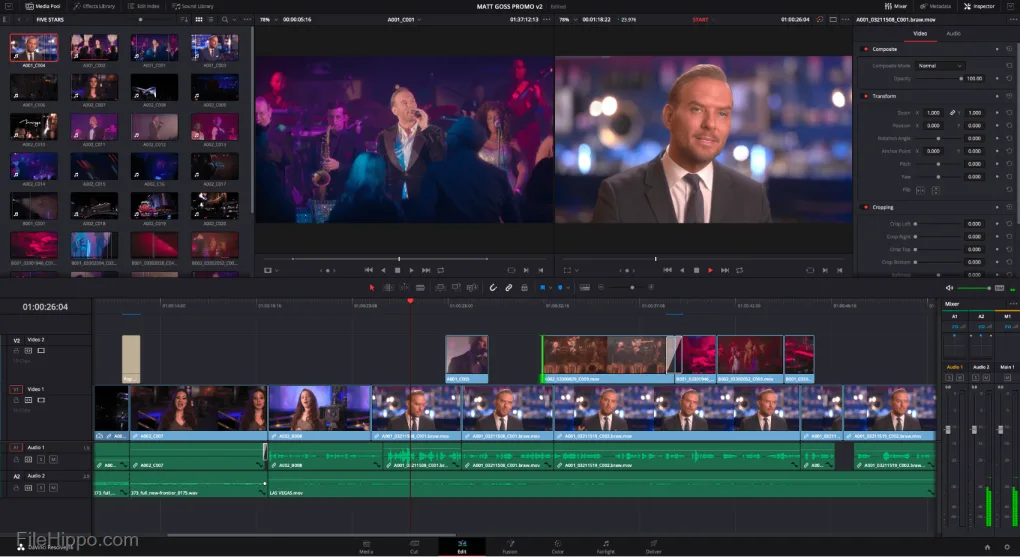 davinci resolve free video editing software