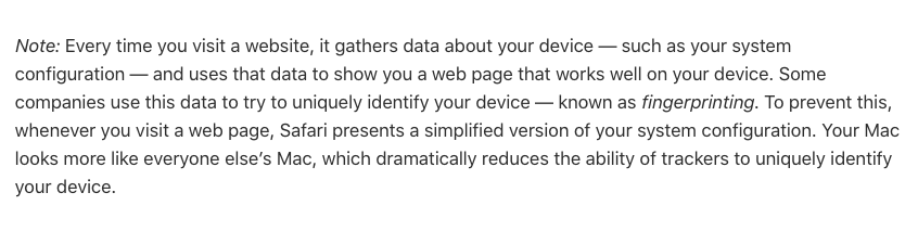 Apple Statement