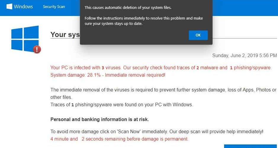 Fake ads on Windows 10 apps lure victims