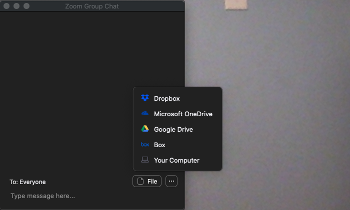 Zoom meetings