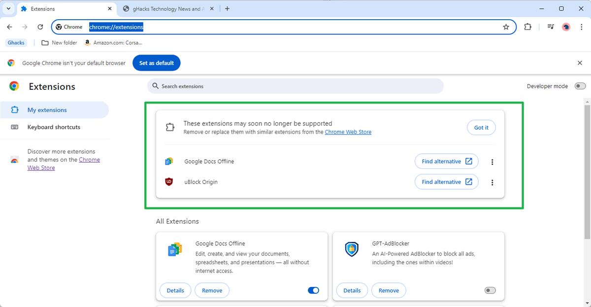 The end of ad blockers on Chrome Here's a fix