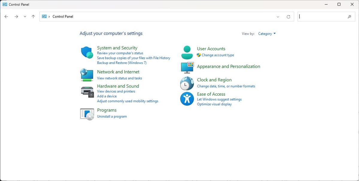 Windows 11 Control Panel will be removed soon