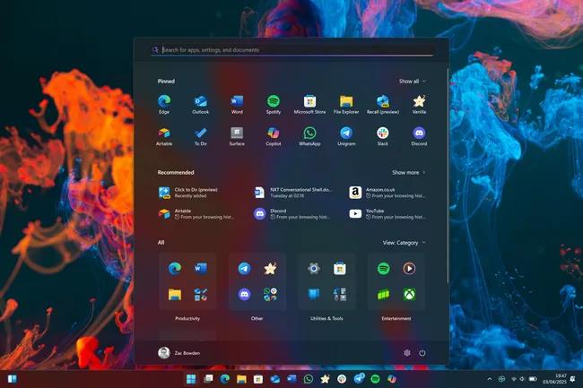 Windows 11 is getting a redesigned Start Menu, and some Taskbar improvements